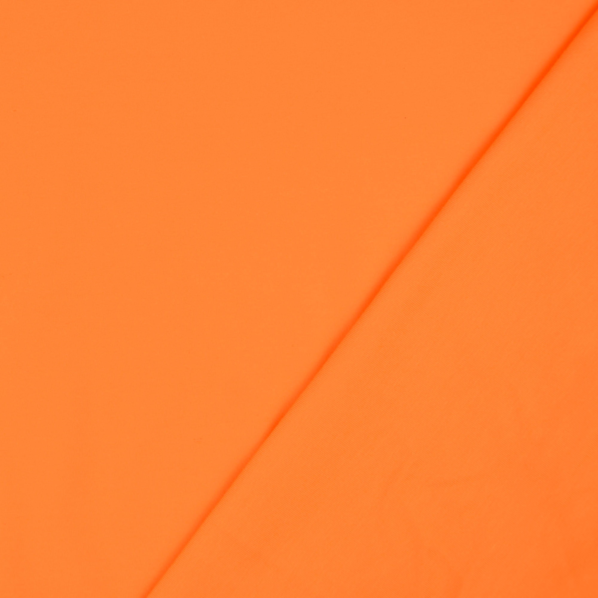 Baumwolljersey uni Meterware orange 5013